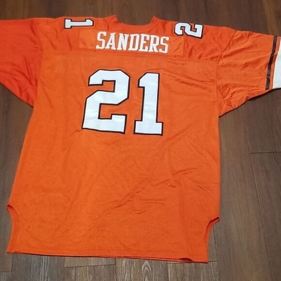 Barry Sanders Oklahoma State Jersey Russell Athletics Collegiate Legends Size 56 - Picture 2 of 7